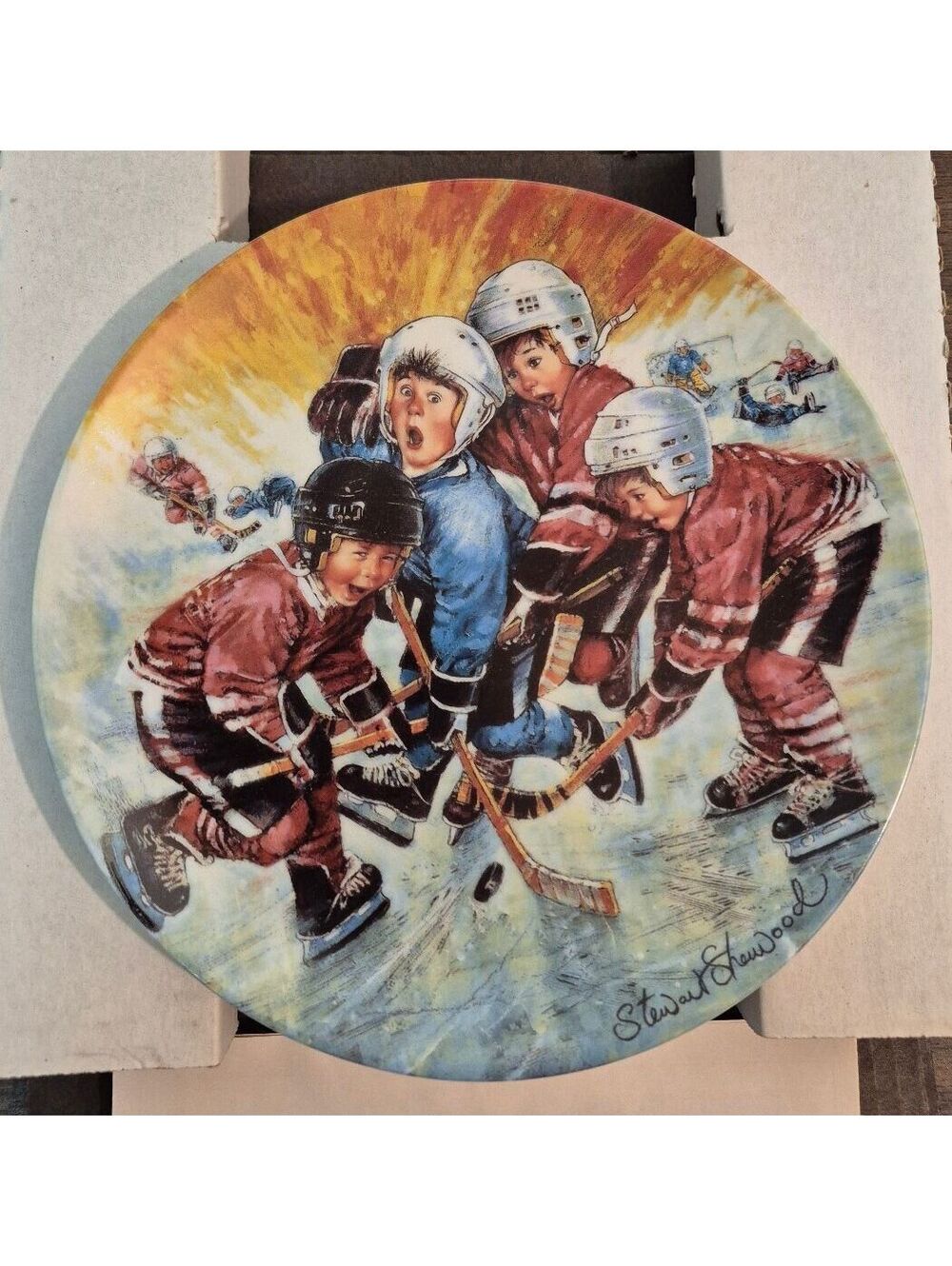 The Pileup by Stewart Sherwood Limited Edition Decorative Plate